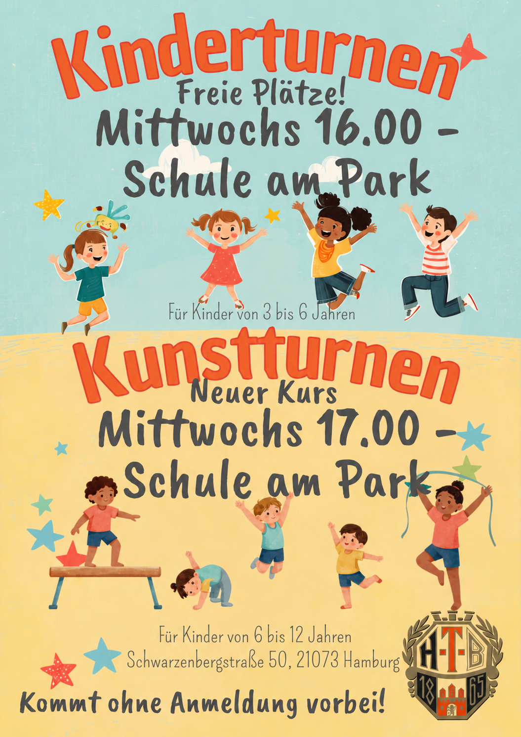 Poster Für Turnen Finale
